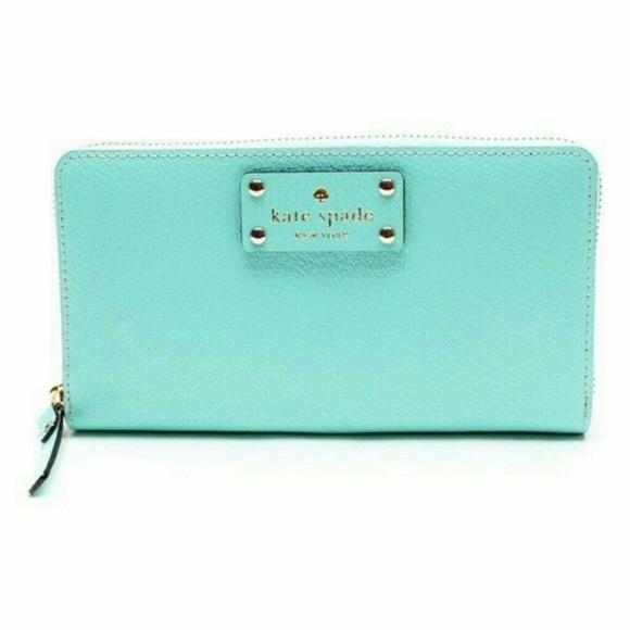 kate spade Handbags - Kate Spade Tiffany Blue Wallet